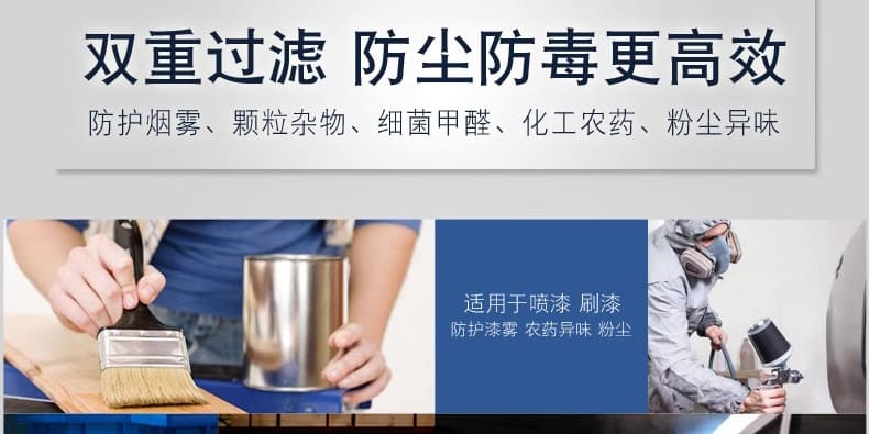 3M 6200 双滤盒半面罩 (中号)